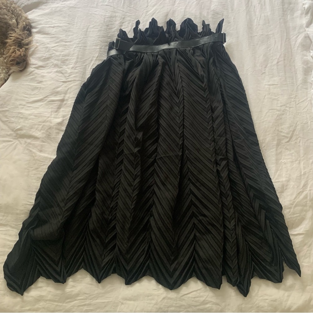 issey miyake pleats please wool skirt